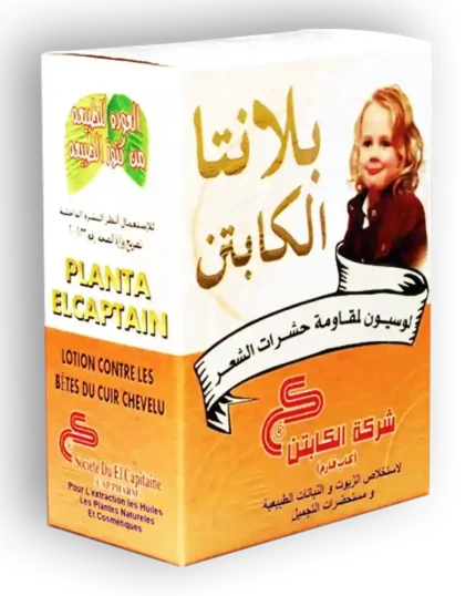 لوسيون بلانتا الكابتن لمقاومة حشرات الشعر